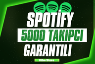  ⭐Spotify 5.000 Takipçi - [GARANTİLİ]⭐