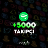 ⭐Spotify 5000 Takipçi + Garantili