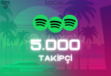 Spotify 5.000 Takipçi - Garantili