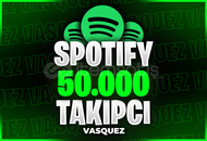 ⭐ Spotify +50.000 Takipçi ⭐