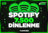 ⭐ Spotify +7500 Dinlenme ⭐