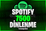 ⭐ Spotify +7500 Dinlenme ⭐