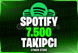 ⭐ Spotify 7500 Takipçi