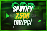 Spotify | 7500 Takipçi + Garantili