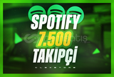 ✨Spotify | 7500 Takipçi | Garantili✨