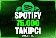 ⭐ Spotify 75.000 Takipçi ⭐