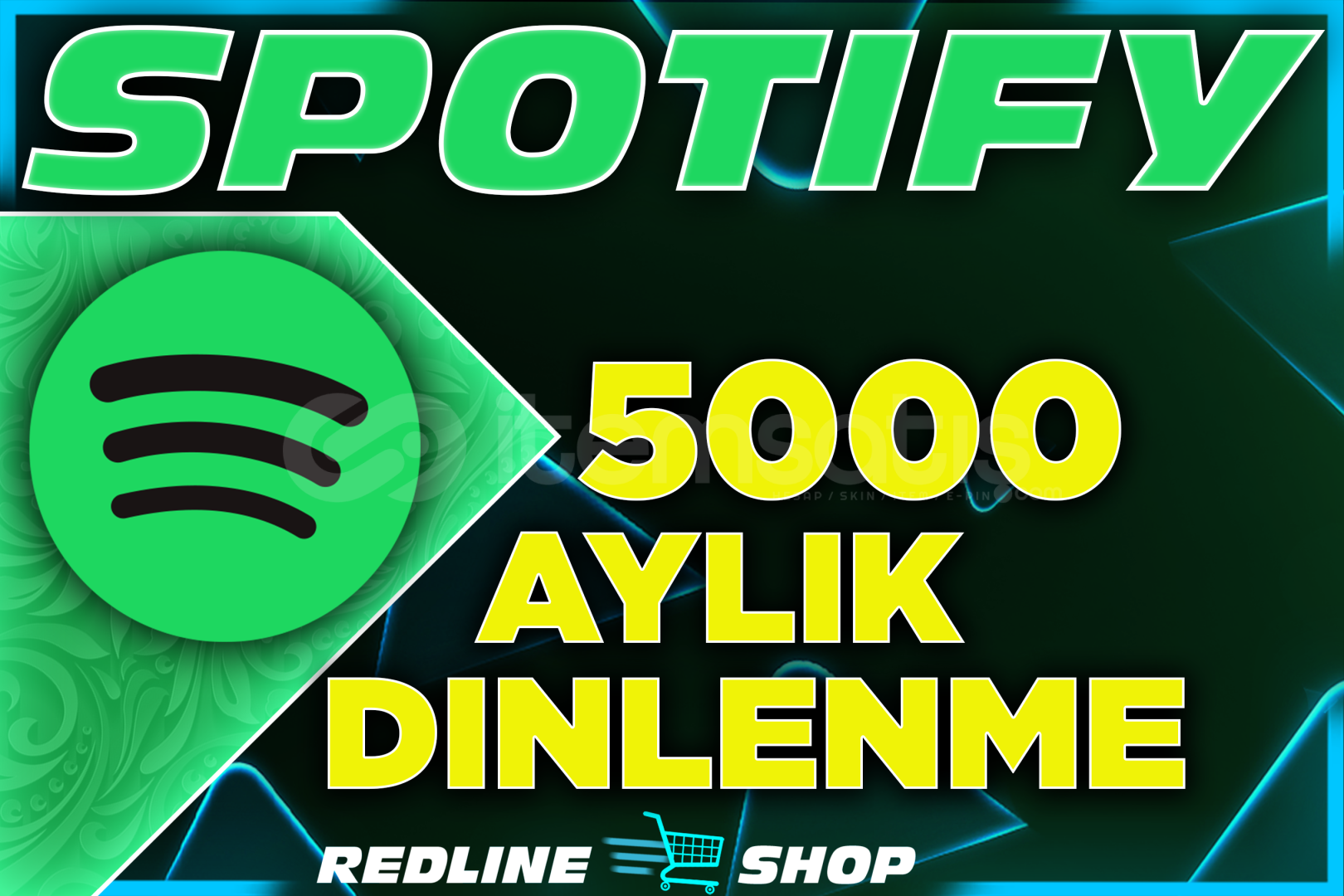 Spotify Aylık Dinleme 5000 | Garantili Spotify Aylık Dinleme 5000 | Garantili