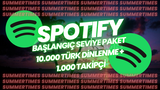 SPOTIFY BAŞLANGIÇ PAKET YENİ ŞARKI ÇIKARTANLARA