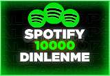 Spotify Dinleme 10000 | Garantili