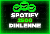 Spotify Dinleme 2500 | Garantili