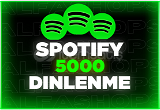 Spotify Dinleme 5000 | Garantili