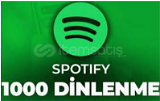 Spotify | Dinlenme 1000 adet
