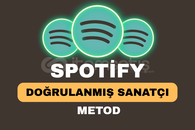 Spotify Doğrulanmış Sanatçı Method Kalite Sağlam
