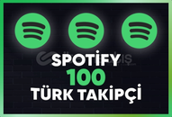 ⭐Spotify [GARANTILİ] 100 Türk Takipçi⭐
