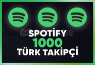 ⭐Spotify [GARANTILİ] 1000 Türk Takipçi⭐