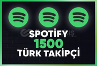 ⭐Spotify [GARANTILİ] 1500 Türk Takipçi⭐