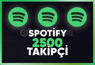 ⭐Spotify [GARANTILİ] 2500 Gerçek Takipçi⭐