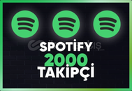 ⭐Spotify [GARANTILİ] 2000 Gerçek Takipçi⭐