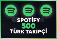 ⭐Spotify [GARANTILİ] 500 Türk Takipçi⭐