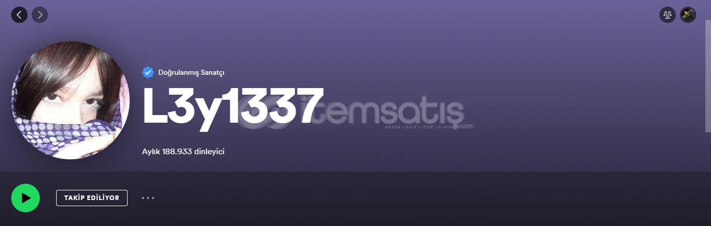 SPOTİFY İSMİNİZE ÖZEL SANATÇI HESABI VE ŞARKI SPOTİFY İSMİNİZE ÖZEL SANATÇI HESABI VE ŞARKI