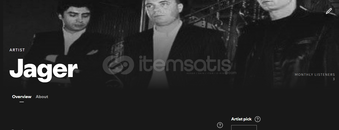 Spotify Mavi Tikli Sanatçı Hesabı! Jager