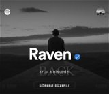 Spotify Mavi Tikli Sanatçı Hesabı Raven
