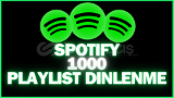 Spotify Playlist 1.000 Dinleyici %Türk