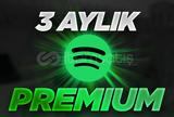 SPOTIFY PREMIUM 3 AYLIK KENDİ HESABINIZA