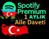 Spotify Premium Aile Daveti 1 Aylık 