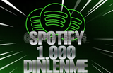 Spotify Premium Dinleme 1000 | Garantili