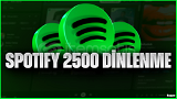 Spotify Premium Dinleme 2500 | Garantili