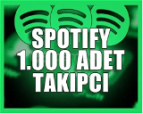 Spotify | Takipçi 1000 adet