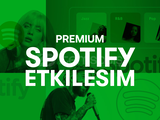 Spotify Türkiye Premium 1000 Dinlenme