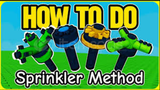 SPRINKLER METHOD