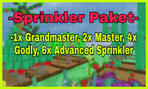 Sprinkler Paketi GAG✨HIZLI TESLIMAT✨