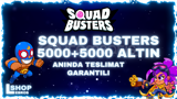 ⭐ Squad Busters 5000+5000 Altın [Anında Teslim]