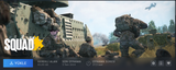 SQUAD Oyunlu Mailli Steam Hesap