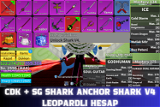 Shark V4 CDK+SG SHARK ANCHOR LEOPARD BF Hesap