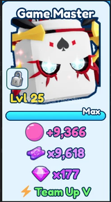 BGS inf Game Master 25 lvl TEAM UP V