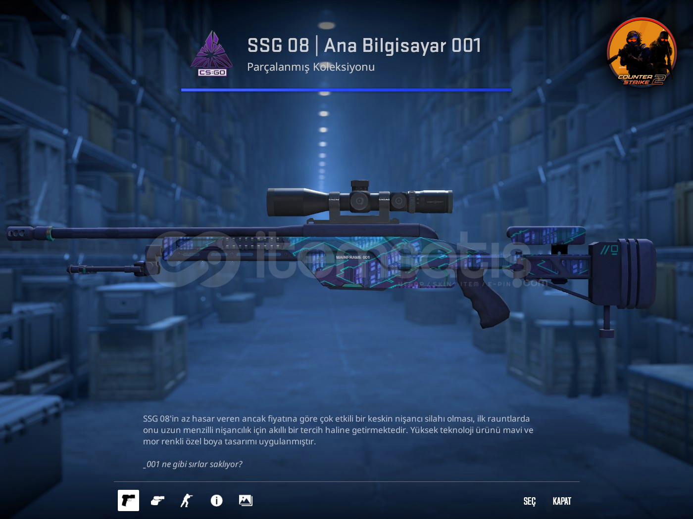 ⚡SSG 08 | Ana Bilgisayar 001 ⚡SSG 08 | Ana Bilgisayar 001