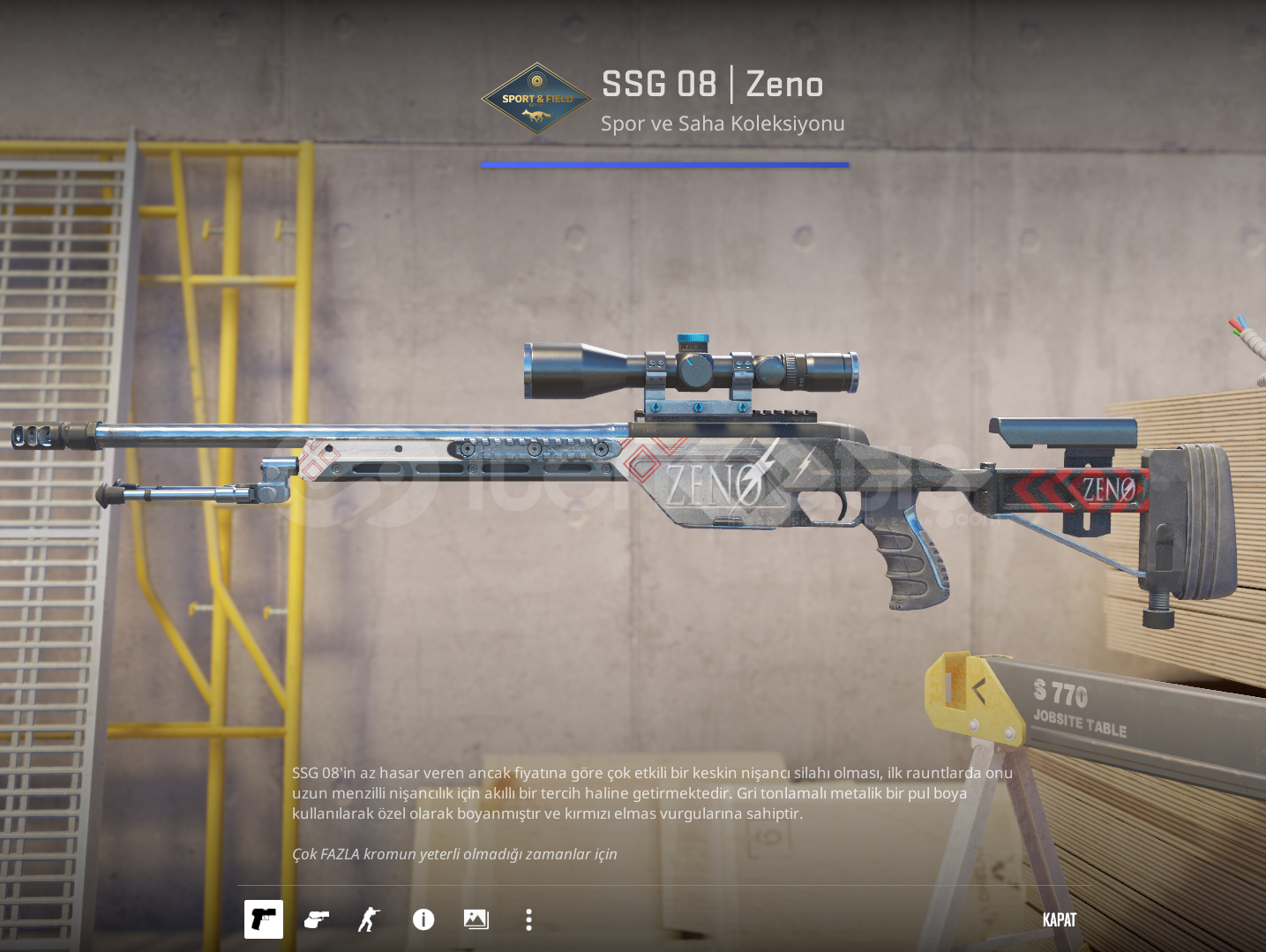 SSG 08 | Zeno (Field-Tested) SSG 08 | Zeno (Field-Tested)