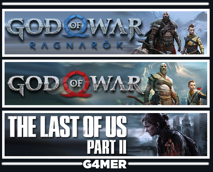 God of War + GOW Ragnarök + The Last of Us 2 God of War + GOW Ragnarök + The Last of Us 2