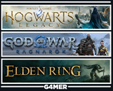 Ragnarök + Hogwarts Legacy + Elden Ring