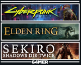 Cyberpunk 2077 + Sekiro + Elden Ring