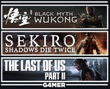 Black Myth Wukong + Sekiro + The Last of Us 2