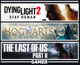 Hogwarts Legacy + Dying Light 2 + Last of Us 2