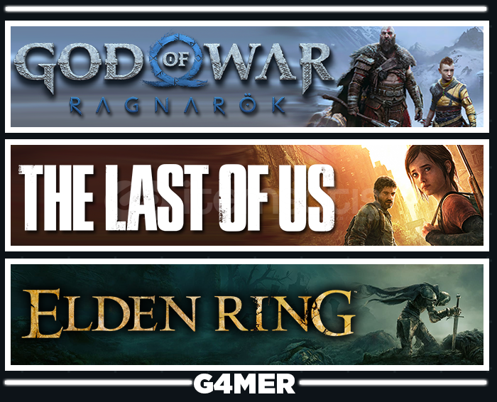 The Last of Us 1 + GOW Ragnarök + Elden Ring The Last of Us 1 + GOW Ragnarök + Elden Ring