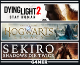 Hogwarts Legacy + Dying Light 2 + Sekiro