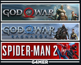 God of War + Ragnarök + Spider-Man 2