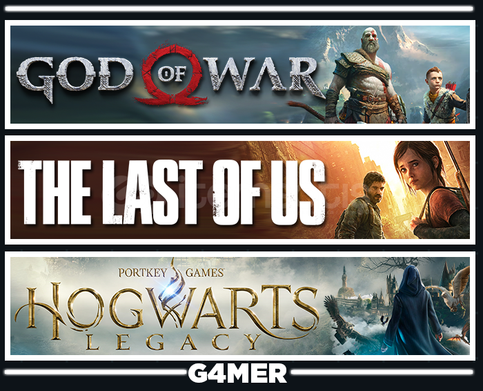 The Last of Us 1 + God of War + Hogwarts Legacy The Last of Us 1 + God of War + Hogwarts Legacy